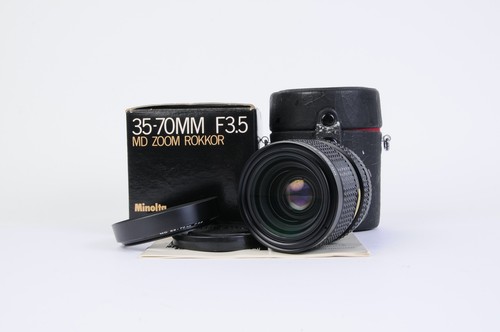 Minolta zoom rokkor 70mm - rokkor, 35-70mm