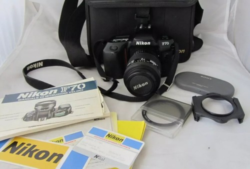 Fotocamera nikon f70 con zoom - con,